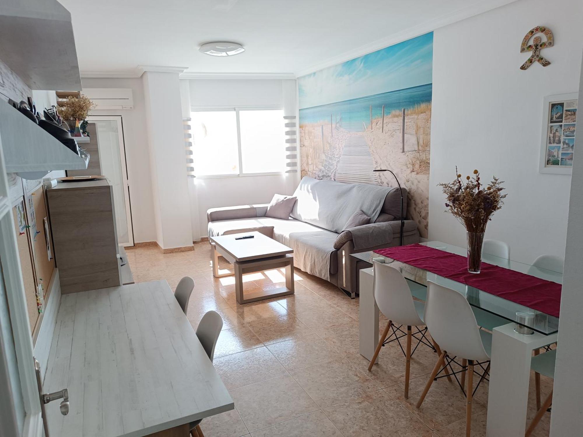 Piso Primera Linea Playa Almeria Exterior photo